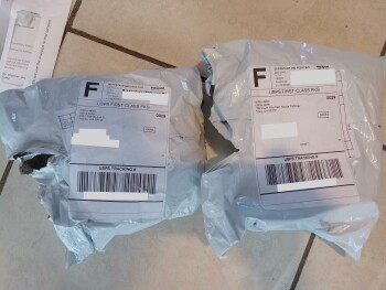 Two packages of  hoodies, I did not order the address photo #1
