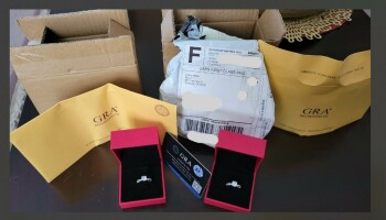I received 2 small boxes of rings I did not order photo #1
