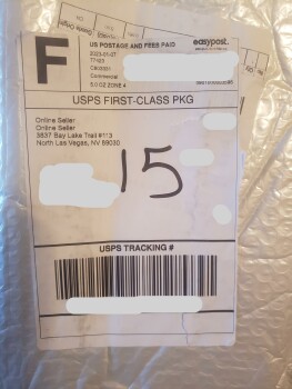 消费者安全报告 SCAM ALERT! I received a bubble mailer from "Online Seller" sent from 3837 Bay Lake Trail #113 in No... 照片 #2