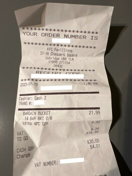 KFC Uxbridge - The Pavillions Shopping Centre, Uxbridge, UK photo #1