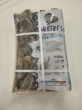 Food Recall Sans marque Hollow Oysters Bretagne - recalled due to Norovirus Rappel Conso announced the recall of... photo #1