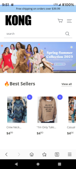 Verbrauchersicherheitsbericht A fraudulent website A fraudulent website selling clothes. Received this 25cent ring. I ordered $45.... Foto #2