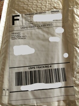 I received a knife in the mail today that I did  not order photo #1