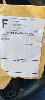 Rapport de sécurité du consommateur empty  envelope I received  a empty  envelope. I receive  a empty envelope  from this address. I don... photo #2