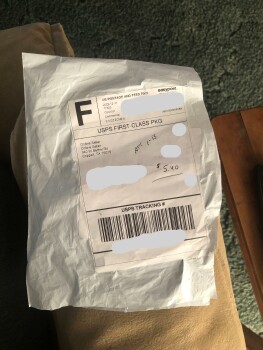 消费者安全报告 Order not made by me I received a package from online seller from Coppell, TX .  I had to pay 5.40 f... 照片 #2