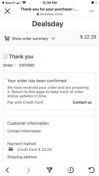 Verbrauchersicherheitsbericht Scam Alert I have received two orders of socks that I did not order. It appears to be a fraud. I thi... Foto #2