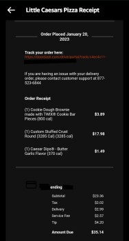 消费者评论 - 食品安全 Little Caesars Pizza, N Berwick Dr, Savannah, GA, USA Yesterday to present. My brother got sick as w... 照片 #3