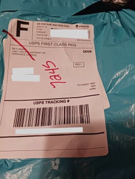 Relatório de segurança do consumidor we did not order. We received a shirt that we did not order. We did order a different shirt but did... foto #2