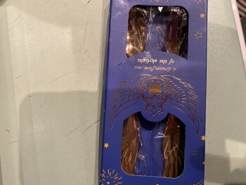 I didn’t order this 2 pcs of golden cutlery set 照片 #1