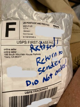 Unknown scam from unknown person foto #1