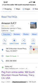 Informe de seguridad del consumidor Scam I received package from on line seller with ear muffs… don’t need them nor would I use. Did ord... foto #1