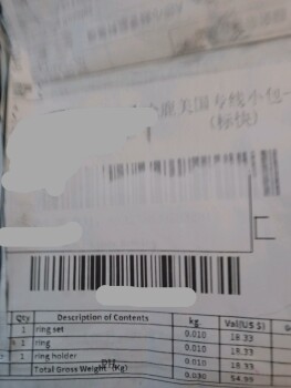Verbrauchersicherheitsbericht Unordered Package Received package I didn't order containing faux ring. How and where do I return it... Foto #3