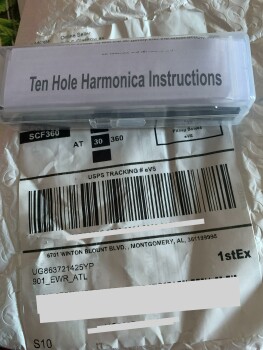 Consumer Safety Report Scam Alert I ordered luggage off line and received 10 whole harmonica instrument which I did not ord... photo #2