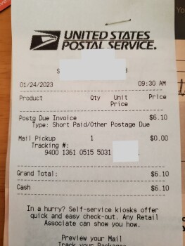 تقرير سلامة المستهلك Scam Alert Counterfeit Postage
Ordered from China, but once in America the company at 555 (online s... صورة فوتوغرافية #2