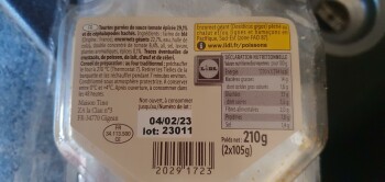Consumer Review - Food Safety Lidl, Chemin des Couguilles, La Farlède, France Mes enfants ont dîné hier soir avec les, date limite... photo #2