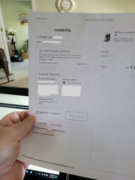 Consumer Safety Report I am reporting  that I received something other than what I ordered What I got was a package that wa... photo #3