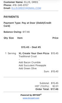 Red Swan Pizza, Montréal Road, Gloucester, ON, Canada 照片 #2