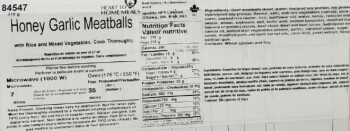食品召回 Apetito HFS & Heart to Home Meals Meatball products - recalled due to allergens The affected product... 照片 #3