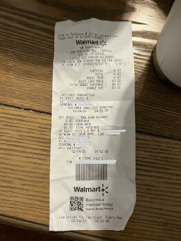 Verbraucherbewertung – Lebensmittelsicherheit Walmart Supercenter, Twp, U.S. 9, Little Egg Harbor, NJ, USA Today, We bought a Springfield Pork Loi... Foto #3