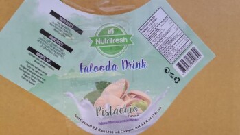نذكر الطعام Nutrifresh Falooda Drinks - recalled due to undeclared milk The affected products are being recalled... صورة فوتوغرافية #3