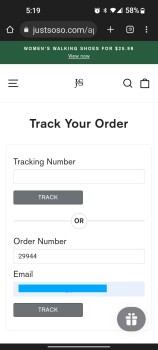 Consumer Safety Report I ordered a pair of JustSoso shoes online and received the wrong size I was asked to contact the sto... photo #5