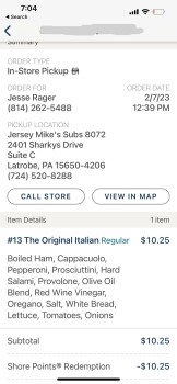 Jersey Mike's Subs, Sharky's Drive, Latrobe, PA, USA photo #1