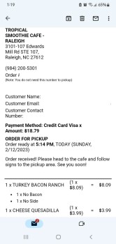 Tropical Smoothie Cafe, Edwards Mill Road, Raleigh, NC, USA 照片 #1