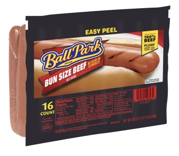 Ballpark Bun Length Beef Franks, Walmart Supercenter, 6th Street, Brookings, SD, USA photo #1