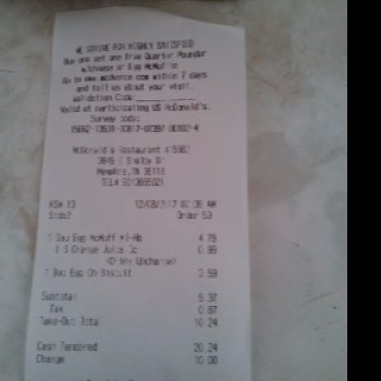 McDonald's, East Shelby Drive, Memphis, TN, United States photo #1