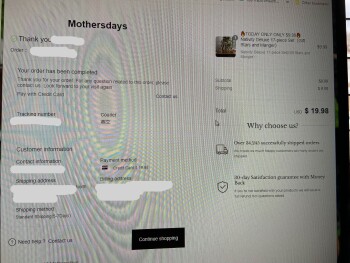 Consumer Safety Report Scam Alert I received a package with 5 pair of ankle socks that I did not order; however, I ordered... photo #2