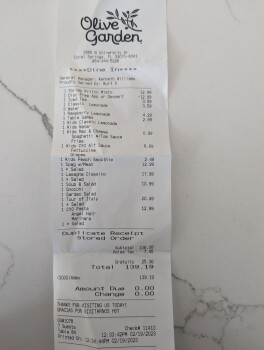 Olive Garden Italian Restaurant, North University Drive, Coral Springs, FL, USA photo #1