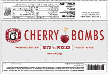 食品召回 Chukar Cherry Cherry Bombs - recalled due to undeclared hazelnuts Chukar Cherry Company of Prosser,... 照片 #3