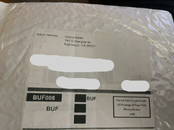 Relatório de segurança do consumidor I received a package I did not order. I received a package from online seller 745 S Glassglow Ave.,... foto #2