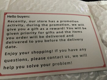 Relatório de segurança do consumidor I received a package I did not order. I received a package from online seller 745 S Glassglow Ave.,... foto #3