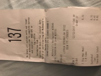 McDonald's, Thornton Road, Lithia Springs, GA, on Walmart store photo #1