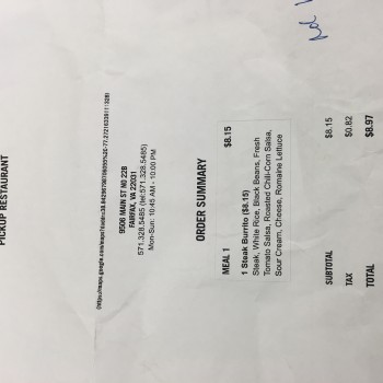 Chipotle Mexican Grill, Main Street, Fairfax, VA, United States Foto #1