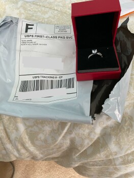 Consumer Safety Report I didn't order this ring I didnt order this ring. This is a scam. Now I will have to check all my cr... photo #2