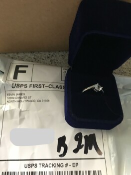 Consumer Safety Report Unordered Package from Tevin James I too received a ring from Tevin James. I know I did not order it... photo #1