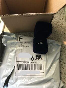 Consumer Safety Report Unordered Package from Tevin James I too received a ring from Tevin James. I know I did not order it... photo #2