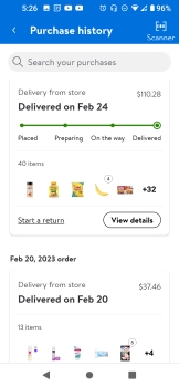 Consumer Review - Food Safety Walmart Supercenter, Watson Boulevard, Warner Robins, GA, USA Got a delivery order with 4 bananas. A... photo #2