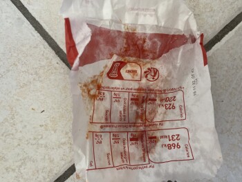 消费者评论 - 食品安全 McDonald's, Avenue du Faouédic, Lorient, France Mon fils s’est senti très mal juste après avoir mang... 照片 #3