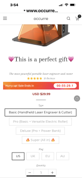 Verbrauchersicherheitsbericht Scam Alert from Online Seller I ordered a woodcutting tool & was sent a scarf.  These ads on Faceboo... Foto #3