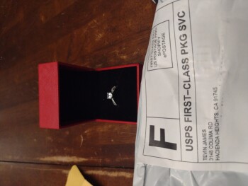 Gra Moisanite ring that I didn't order 照片 #1