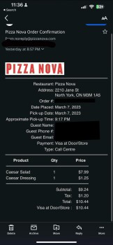 Pizza Nova, Jane Street, North York, ON, Canada foto #1