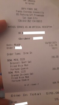 Panda Express, San Juan, Metro Manila, Philippines 照片 #1