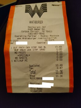 Whataburger, Weber Road, Corpus Christi, TX, USA صورة فوتوغرافية #1