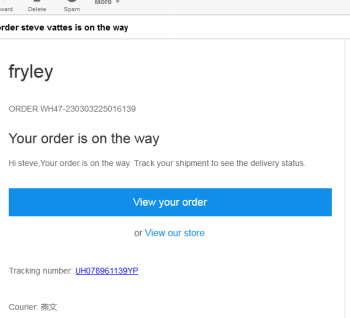 Rapport de sécurité du consommateur Fryley scam ordered 2  lazer  cleaners, from fryley ,got instead 2 pairs of socks.no return number n... photo #1