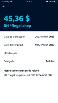 RH* fingal shop scam 照片 #1