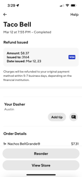 Consumer Review - Food Safety Taco Bell, State Highway W, Byrnes Mill, MO, USA Ordered from here last for dinner and the next morn... photo #2