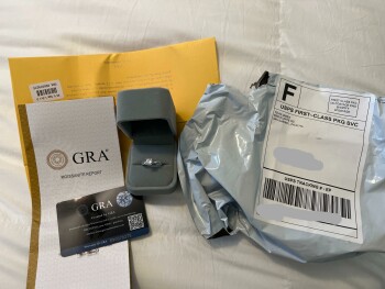 I received a ring from Tevin James I did not order photo #1